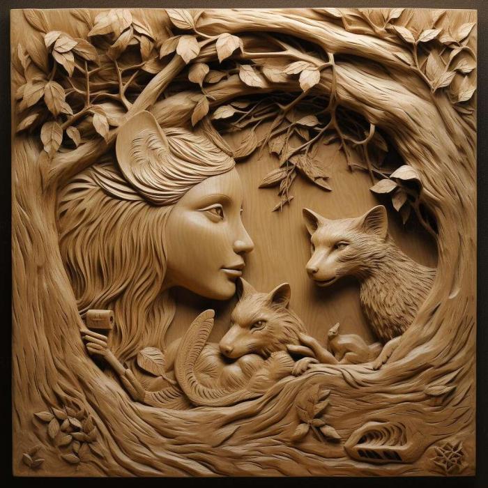 نموذج ثلاثي الأبعاد لآلة CNC 3D Art 